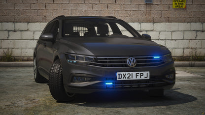Unmarked Response Volkswagen Passat 2021
