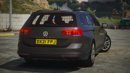 Unmarked Response Volkswagen Passat 2021