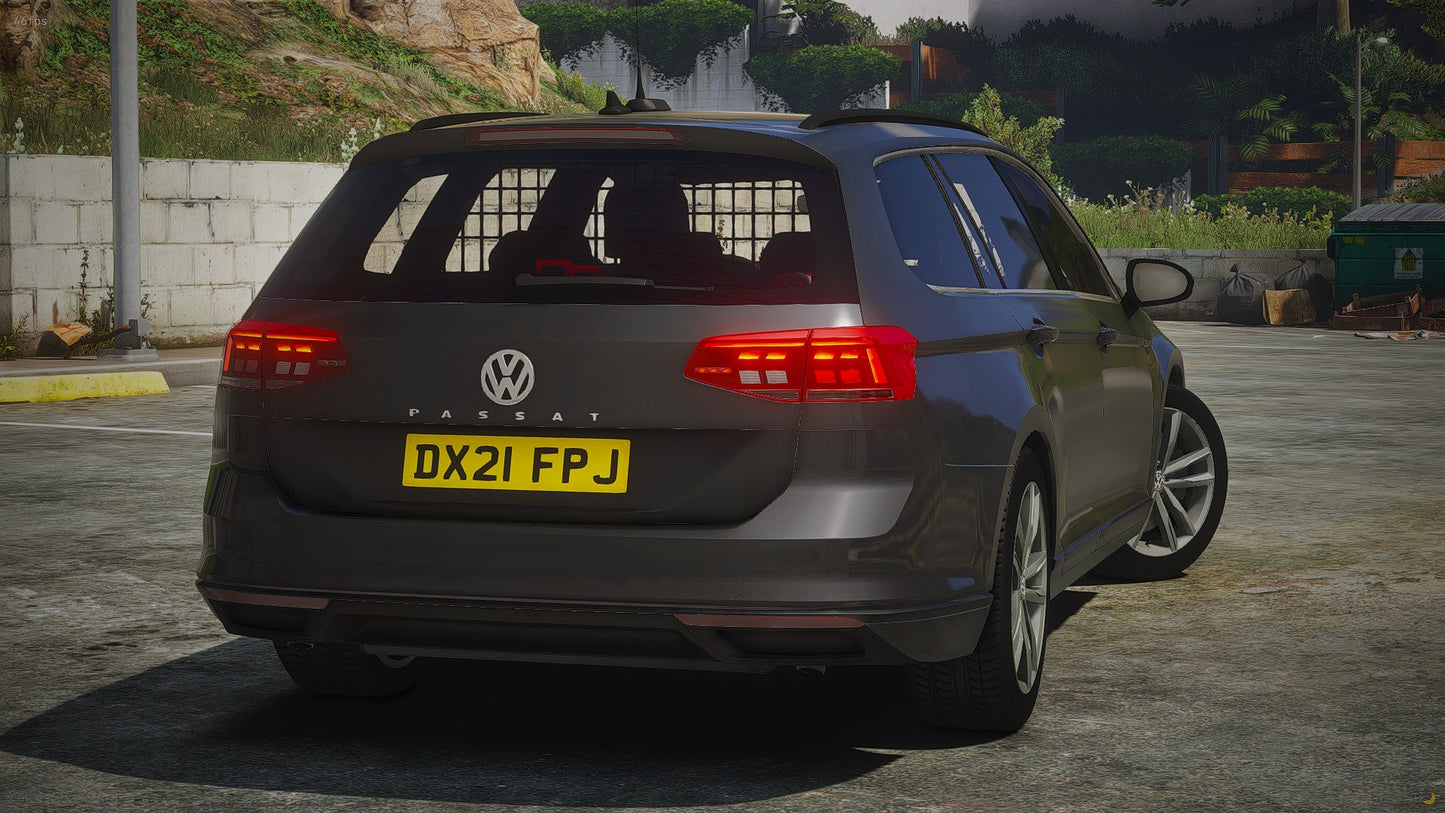 Unmarked Response Volkswagen Passat 2021