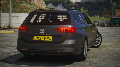 Unmarked Response Volkswagen Passat 2021