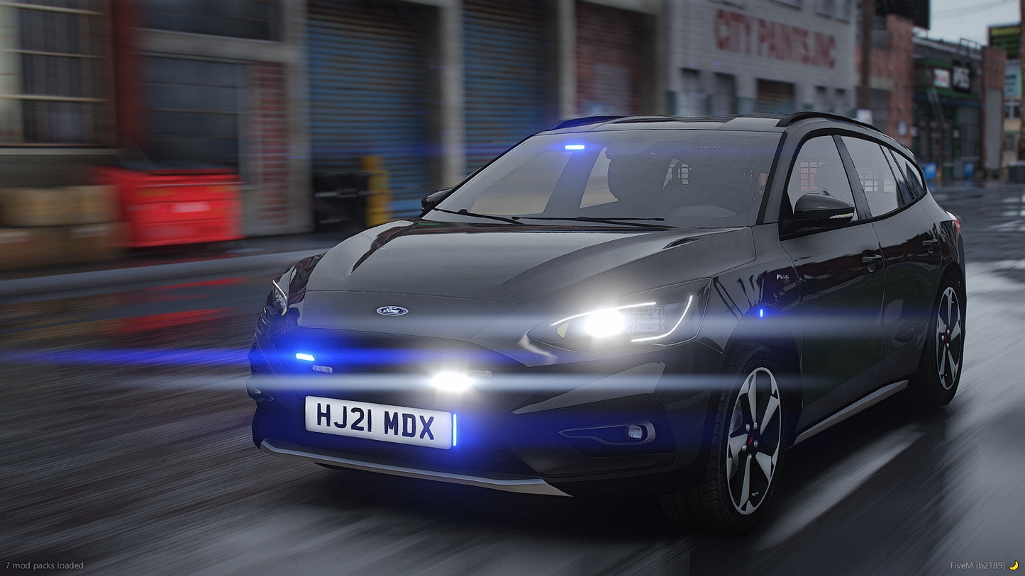 Unmarked Ford Focus Active