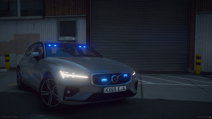 Nottinghamshire Police Unmarked Volvo S60
