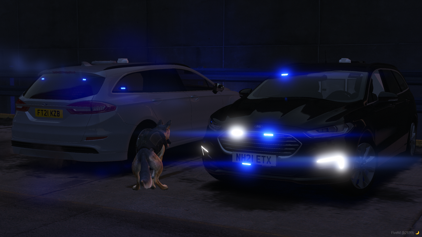 Metropolitan Police Unmarked Ford Mondeo Dog Unit [ELS]