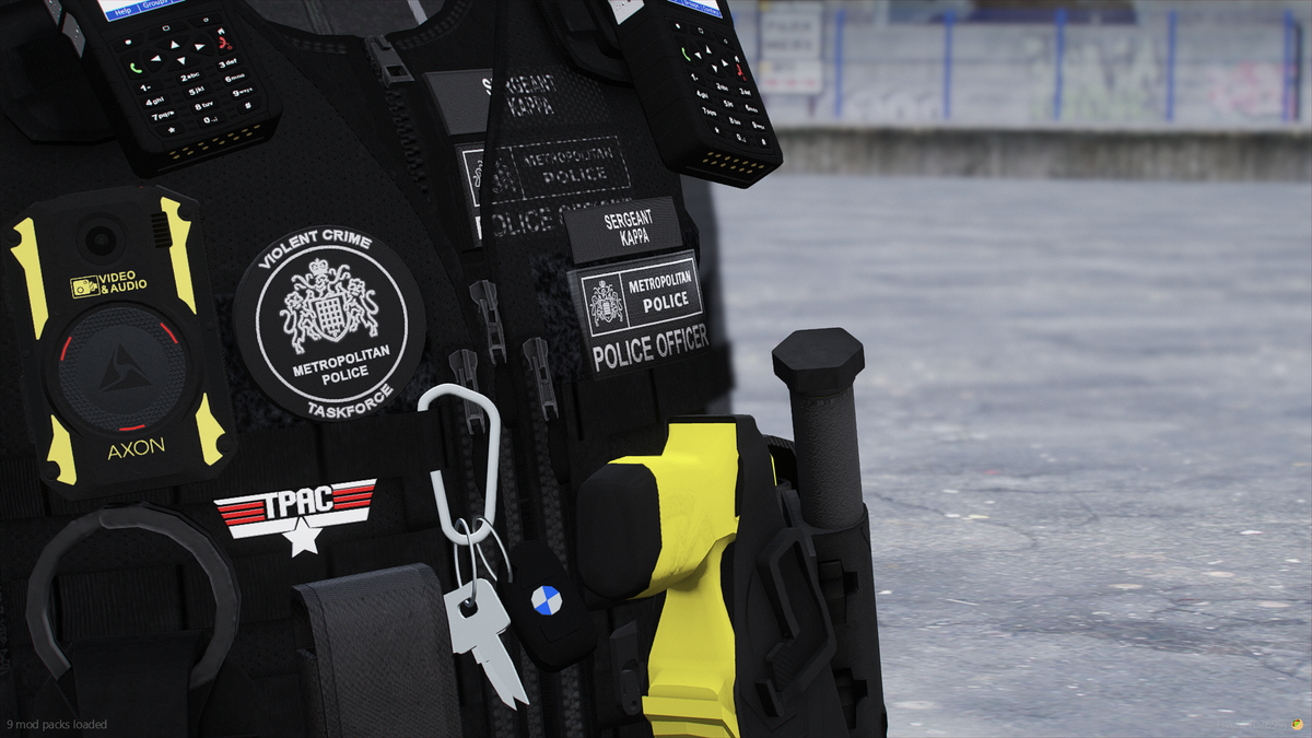Met Police Load Bearing Vest Pack – Moddex Development