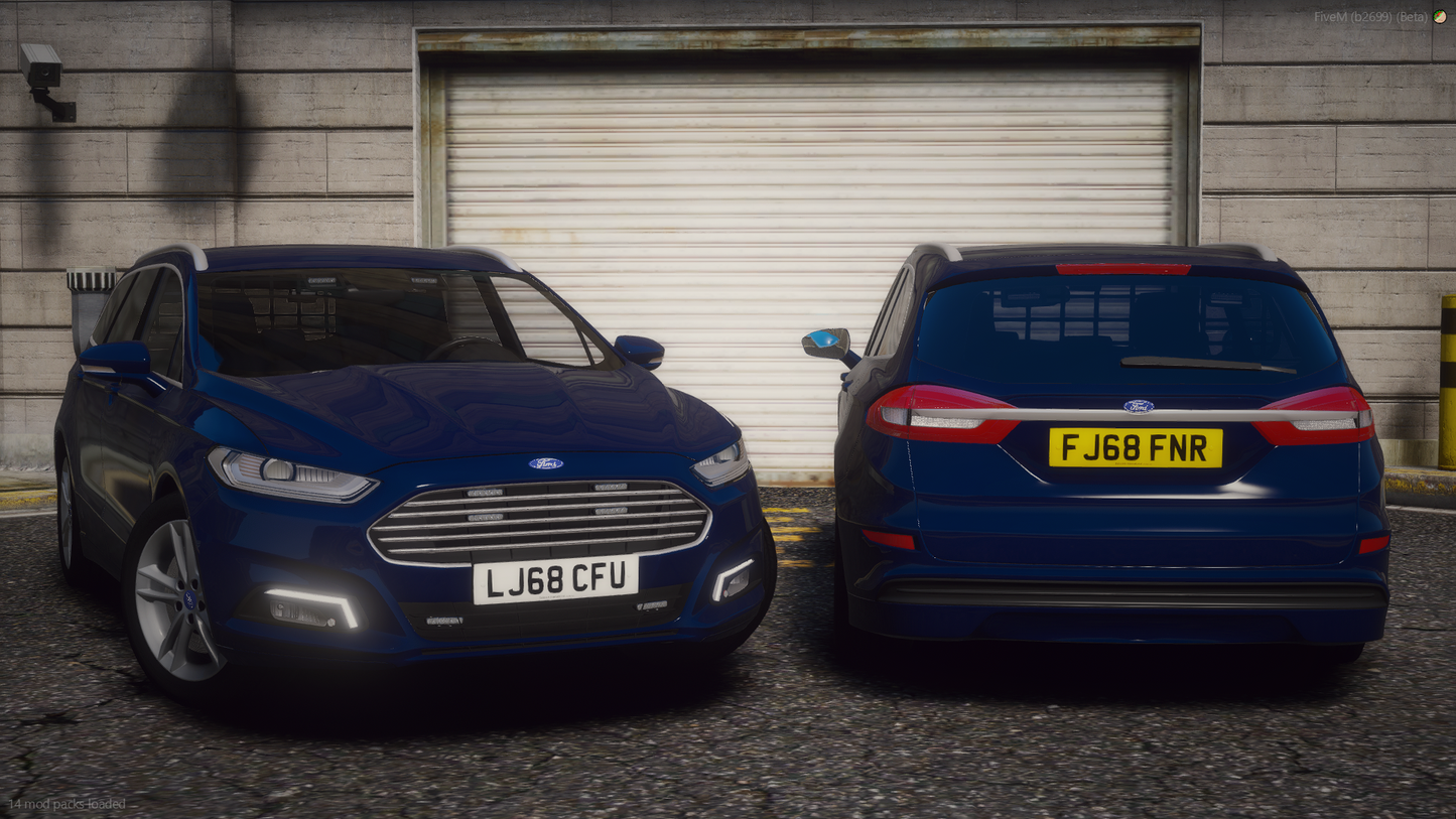 Metropolitan Police VCTF Mondeo Variant 1 [ELS]