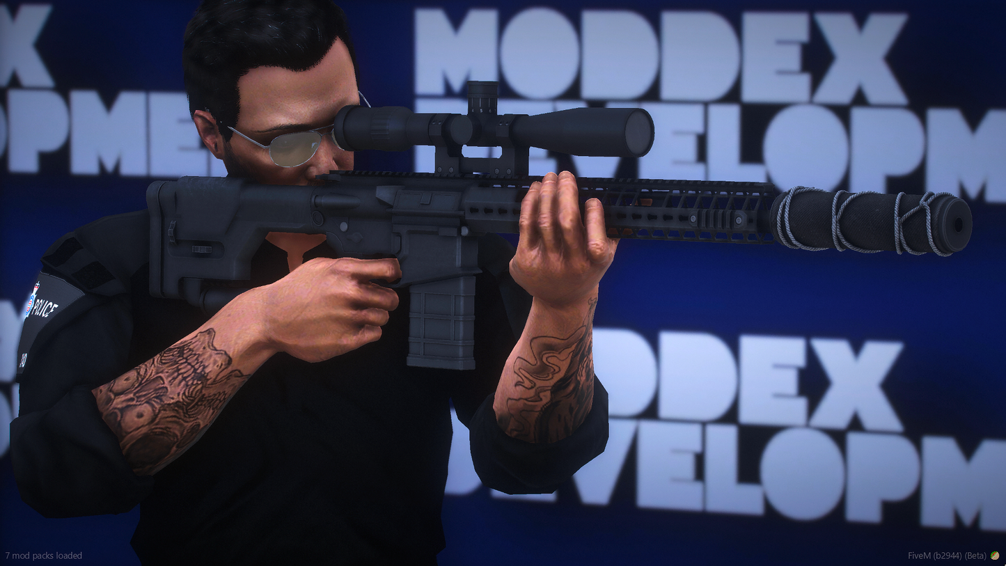 Sig 716 DMR (Met Police TRO Rifle)