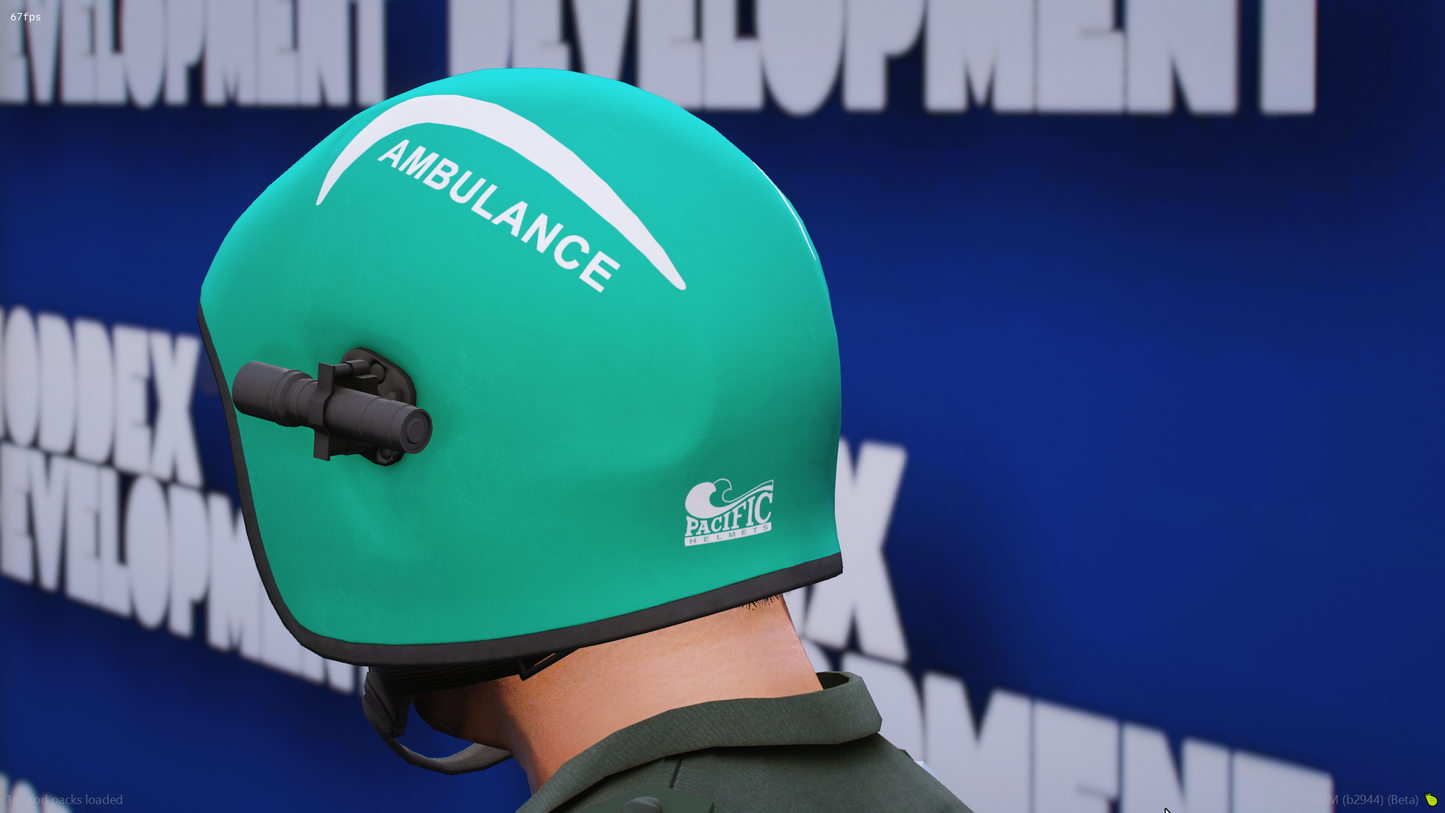 Pacific A7A Ambulance Helmet