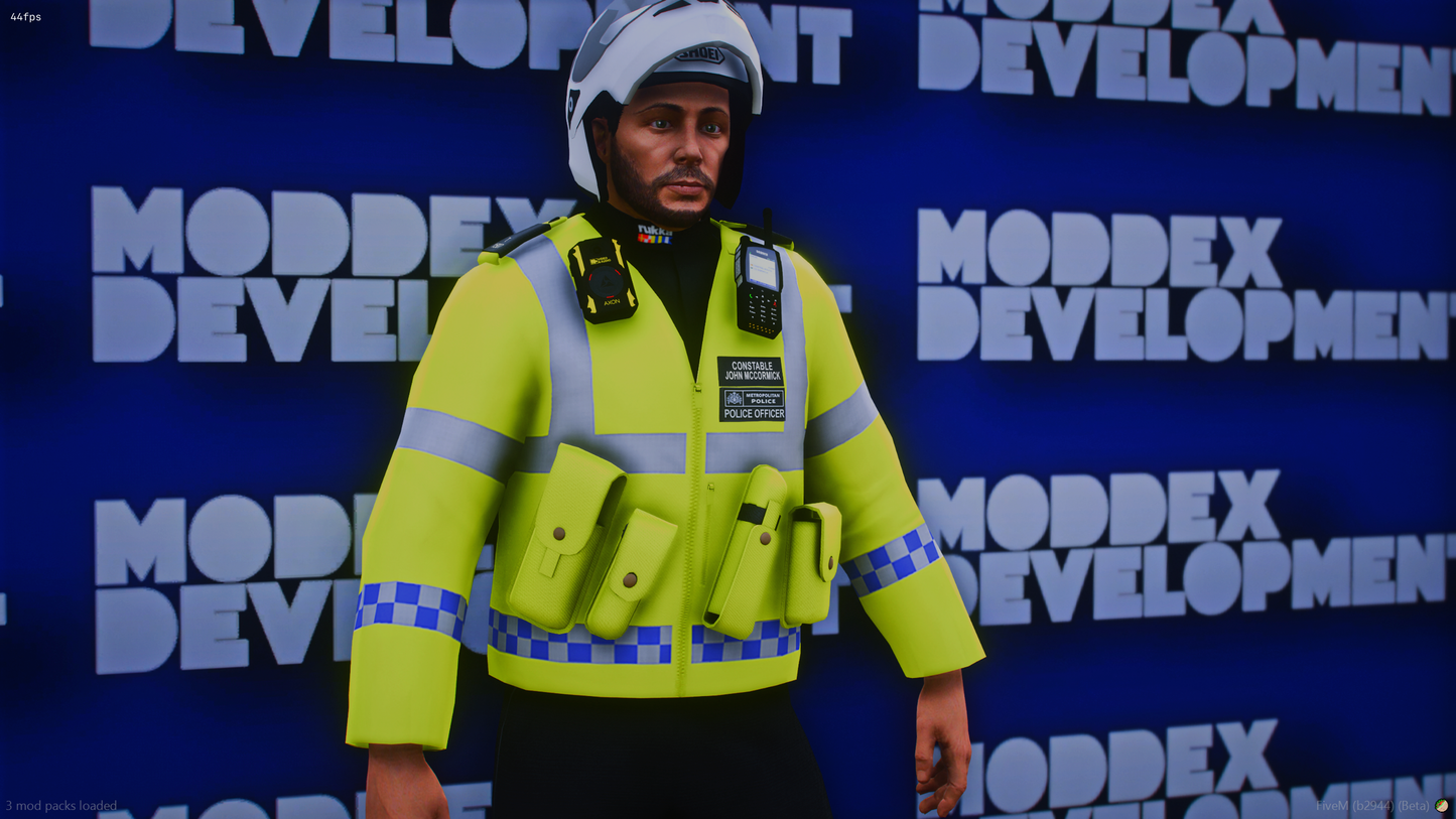 Bike Hivis Load-Bearing Jacket