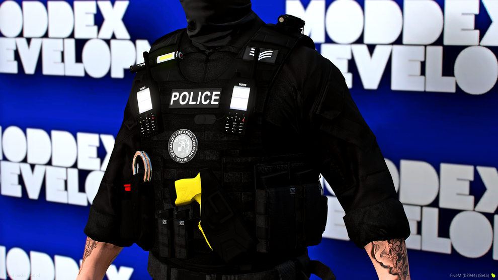 Met Police Firearms Vest Pack – Moddex Development