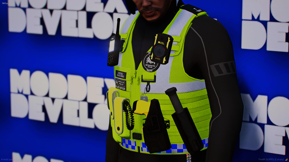Met Police - Bike Hivis Vest – Moddex Development