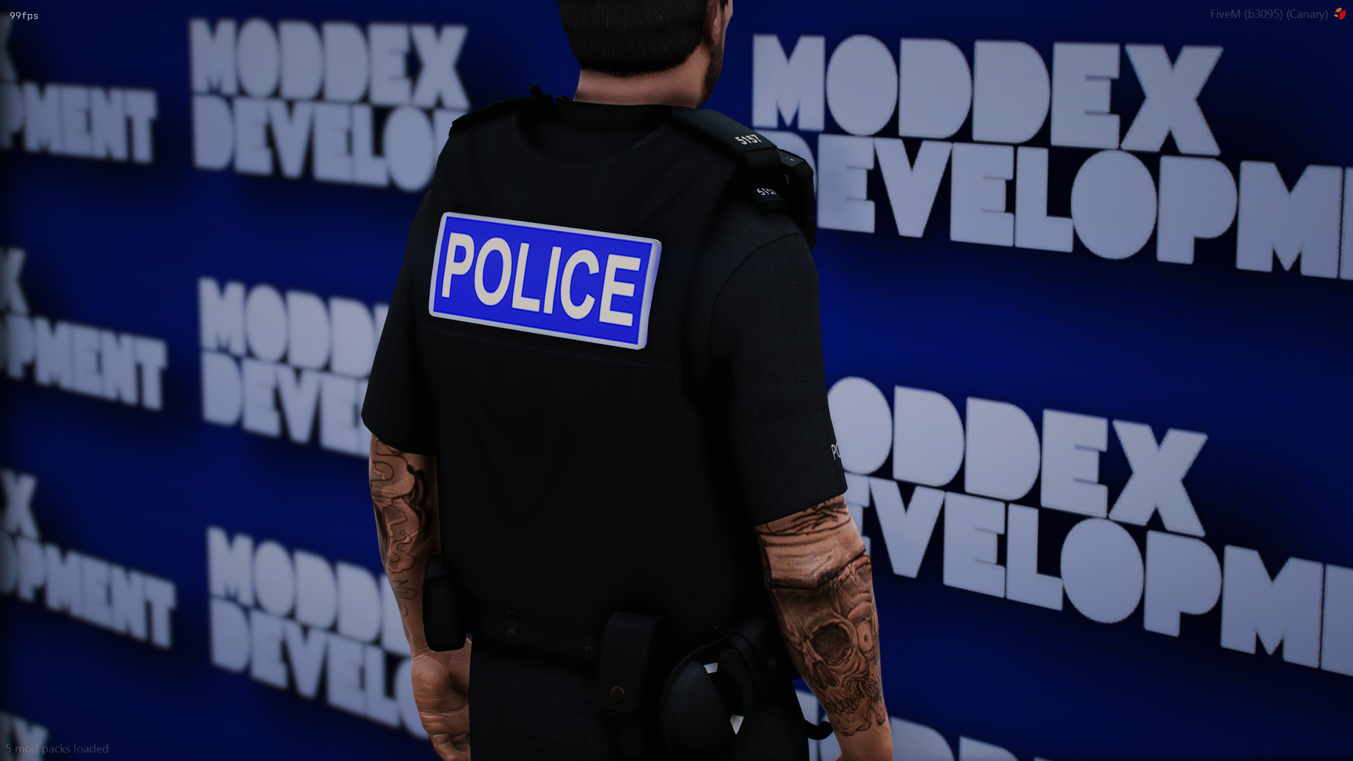 Kent Police Stab Vest – Moddex Development