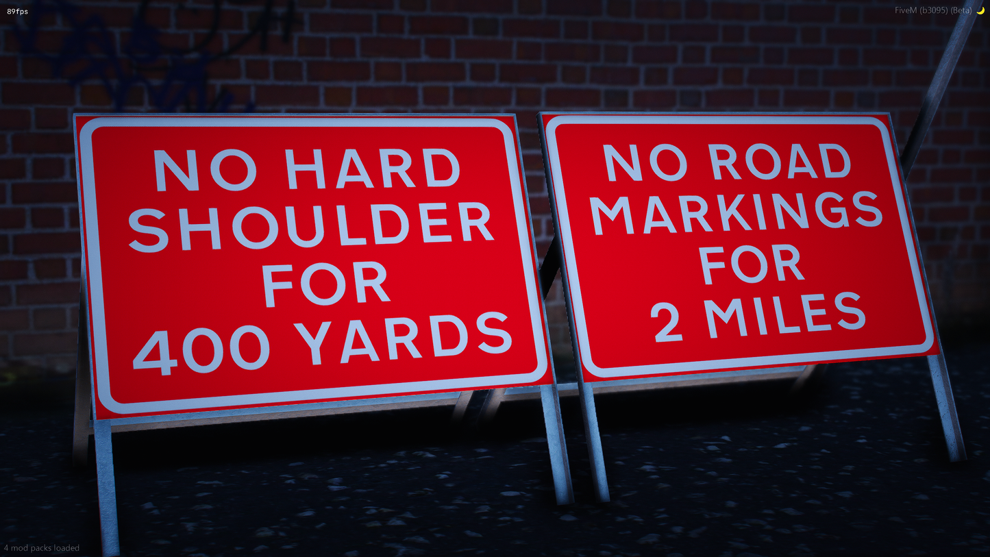 National Highways Sign Pack
