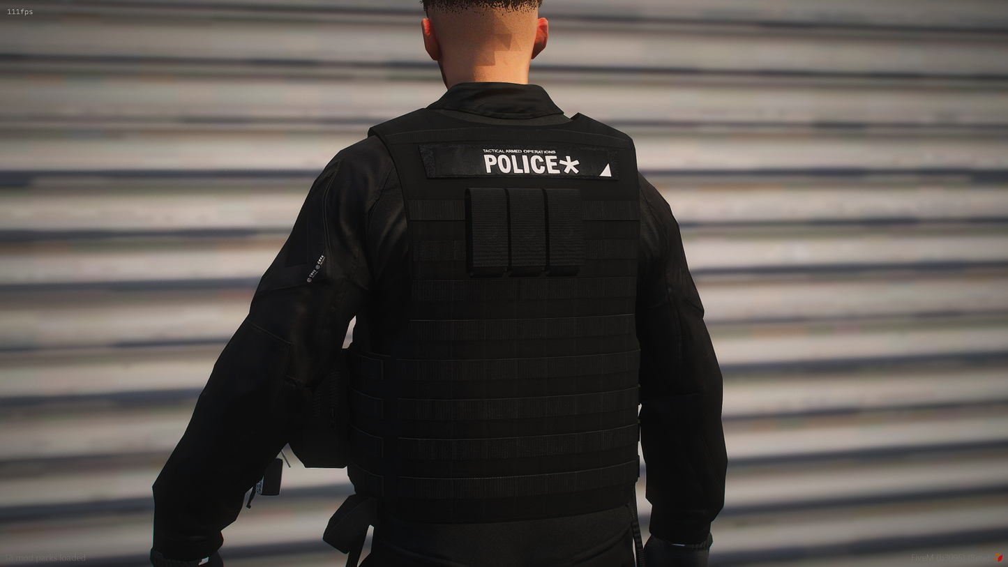 Lancashire Police Firearms Vest