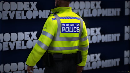 Met Police Open Hivis Vest