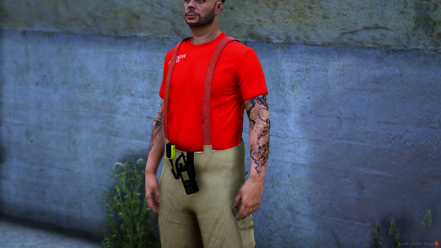 MDX: Origins Essential Male Fire EUP Pack