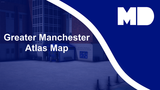 Greater Manchester Atlas Map