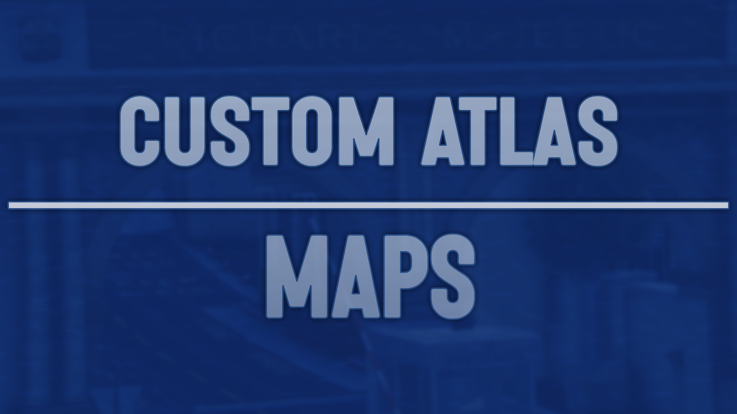 Custom Order Atlas Maps