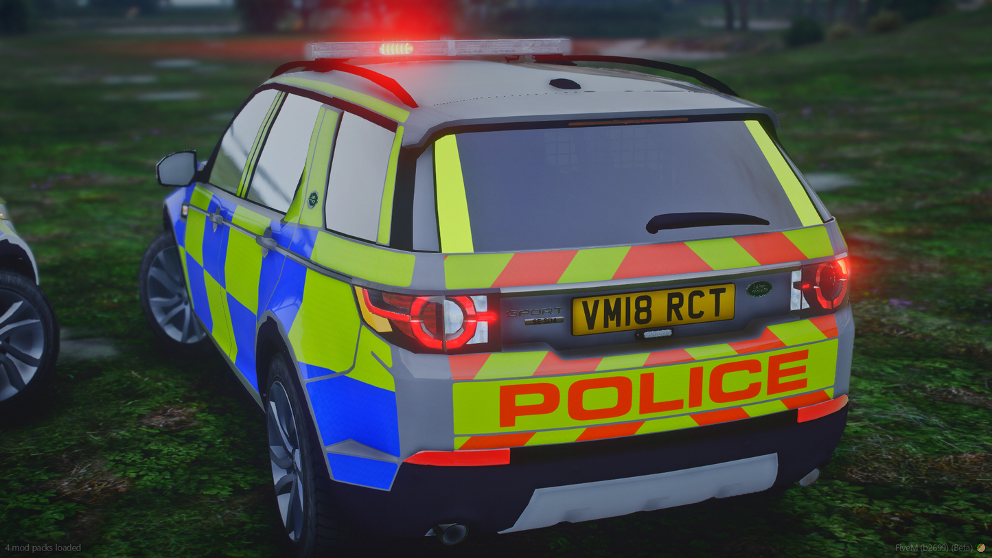 Generic Rural Crime Team Land Rover Discovery 2018 (PACK)