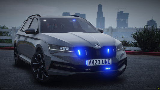 Unmarked Skoda Superb 2020