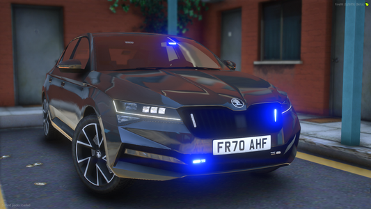 Metropolitan Police CTSFO Skoda Superb 2020