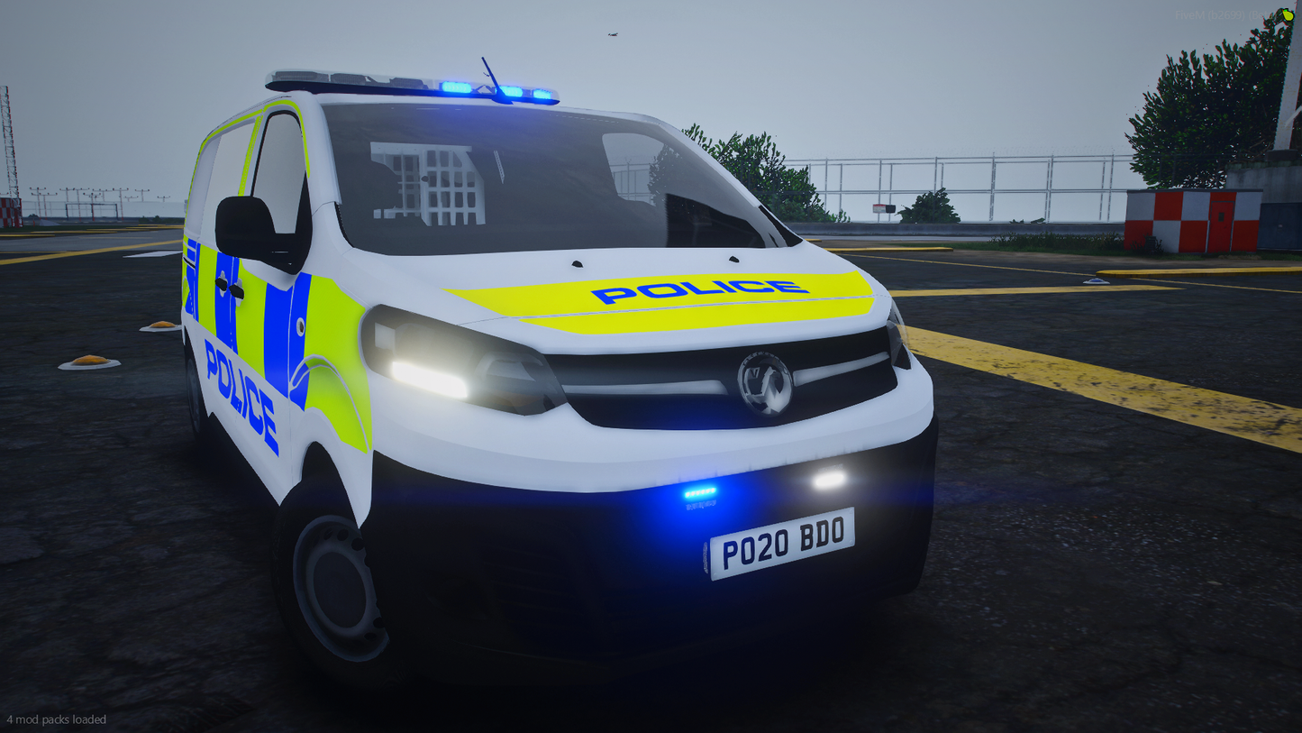 Response Vauxhall Vivaro 2020
