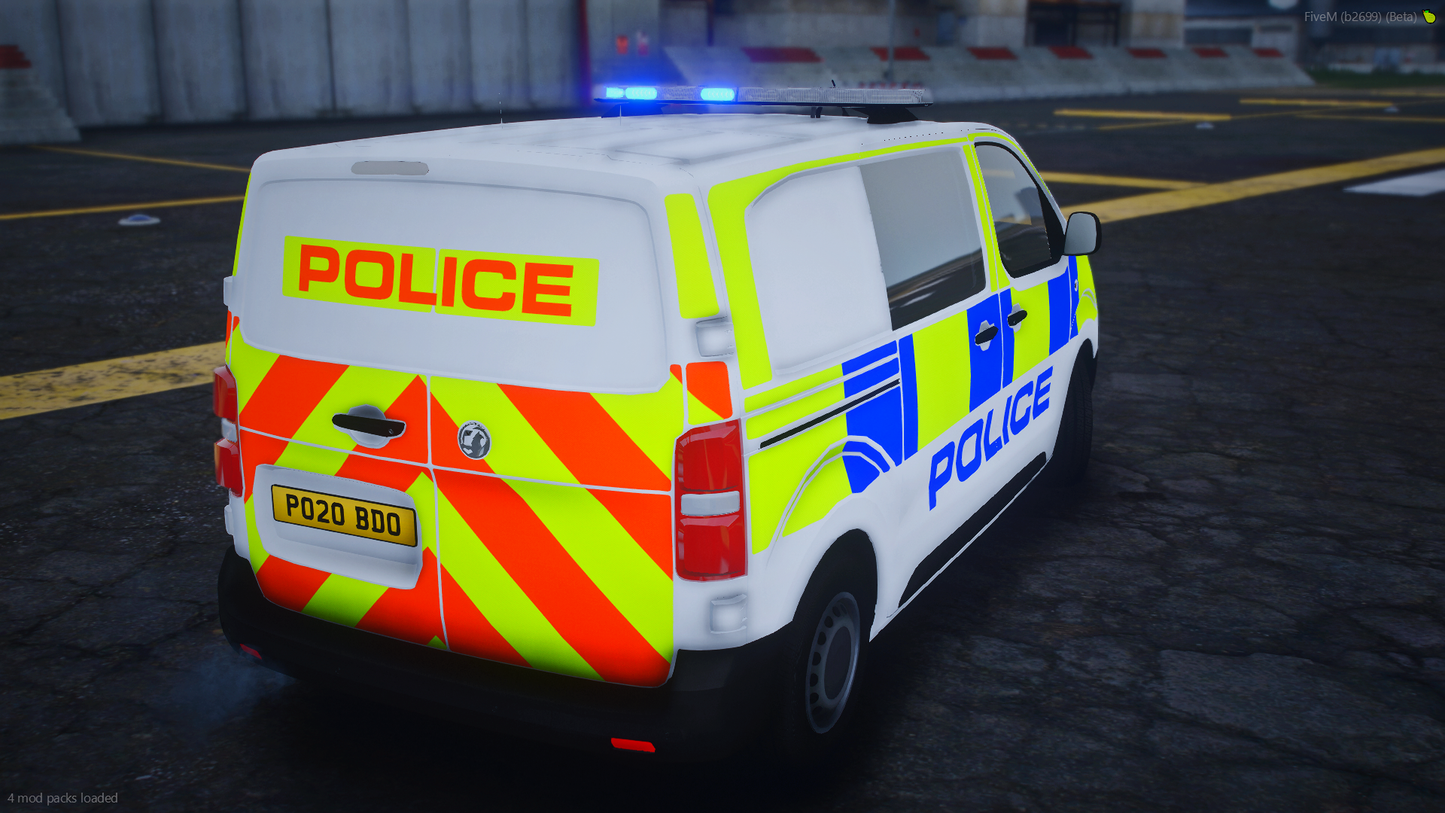 Response Vauxhall Vivaro 2020