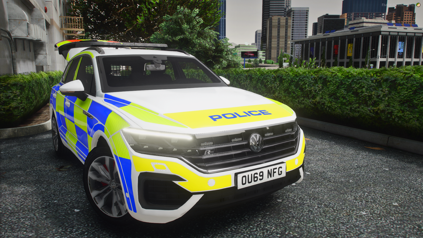 Traffic Volkswagen Touareg 2020