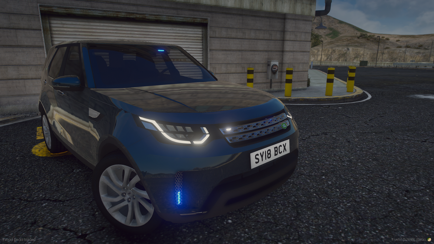 Metropolitan Police CTSFO Land Rover Discovery 5 2017