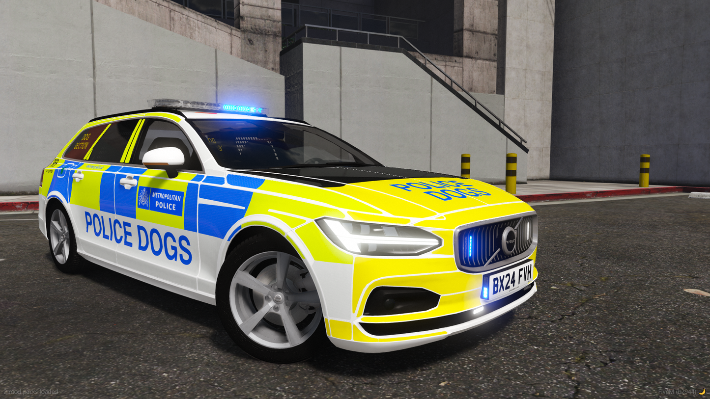 Metropolitan Police DSU Volvo V90 2024