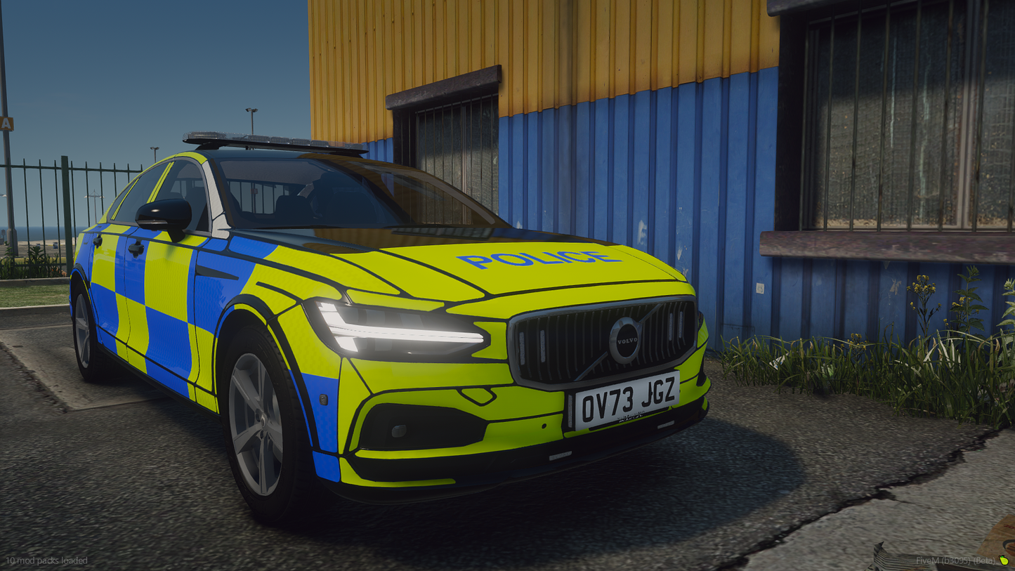 Police Demonstrator Volvo S90 2023