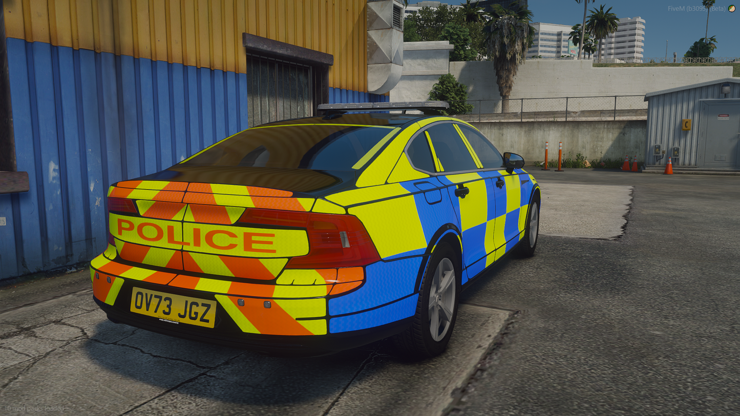 Police Demonstrator Volvo S90 2023