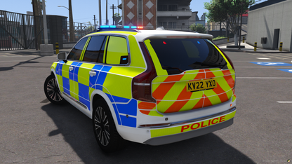 Marked Police Demonstrator Volvo XC90 2022
