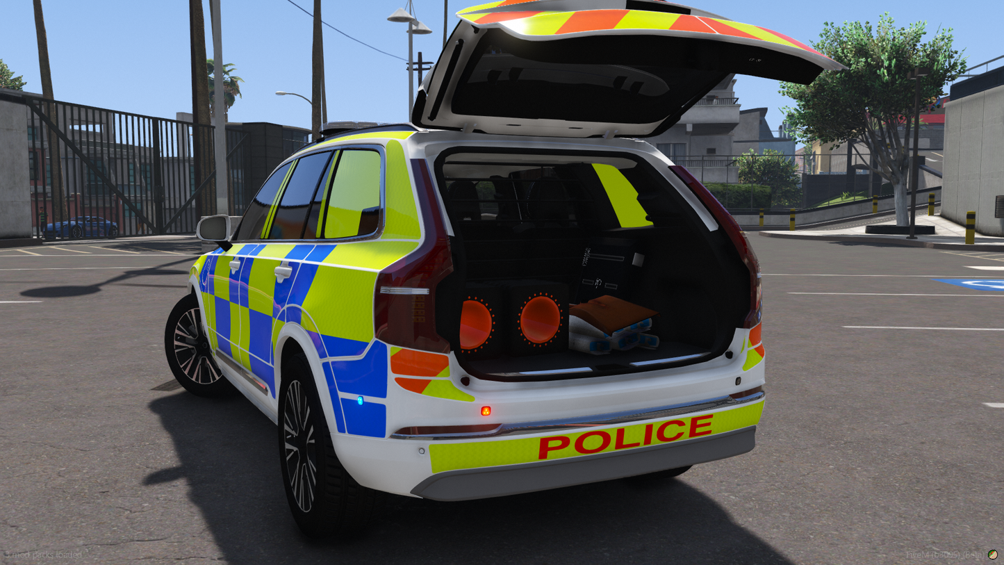 Marked Police Demonstrator Volvo XC90 2022