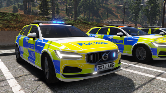 Metropolitan Police Marked Area Volvo V90 Pack 2022-2025