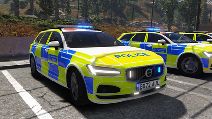 Metropolitan Police Marked Area Volvo V90 Pack 2022-2025