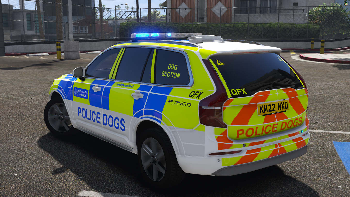 Metropolitan Police Marked DSU Volvo XC90 2022