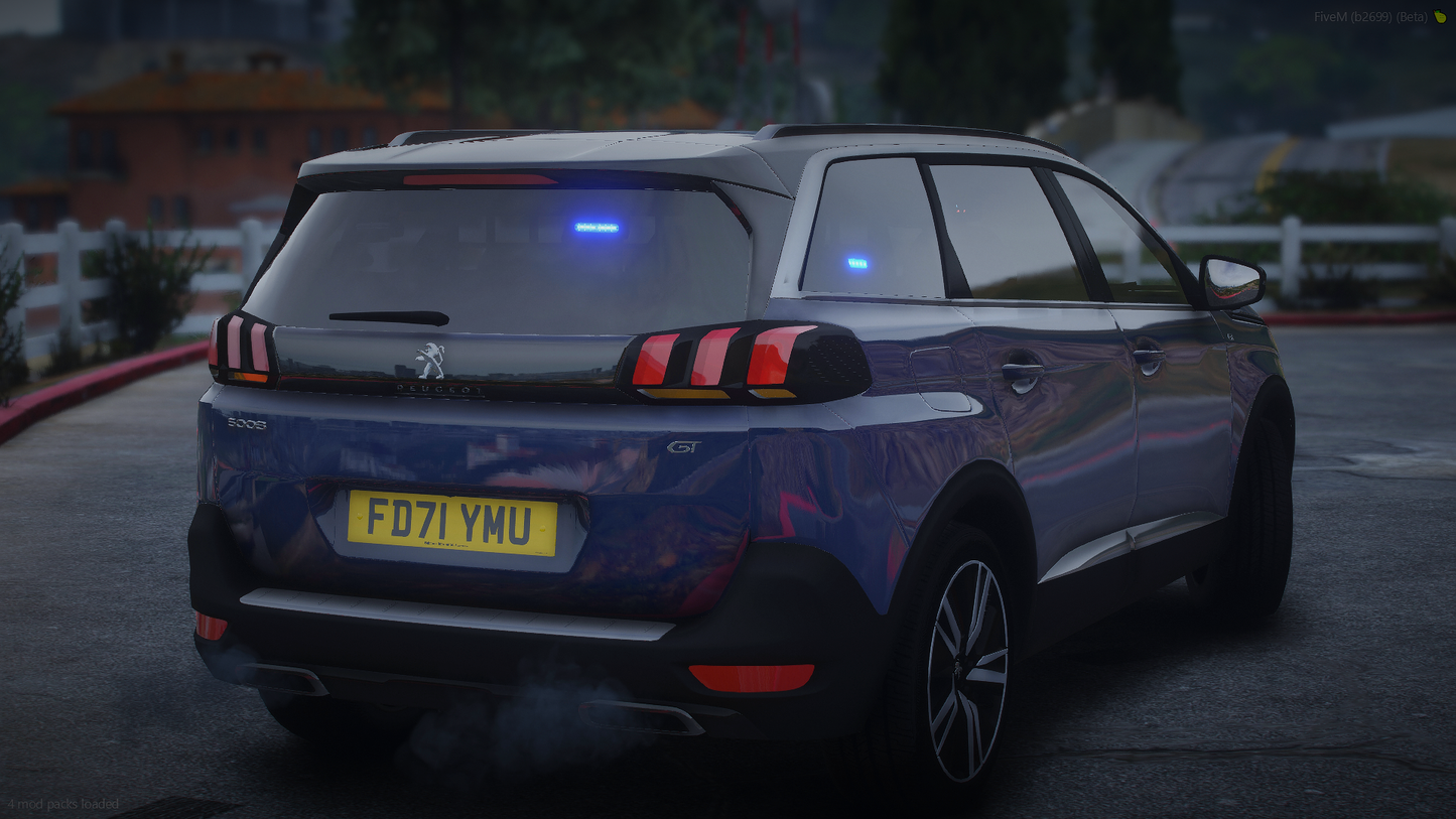Met Police VCTF Peugeot 5008 (ELS)