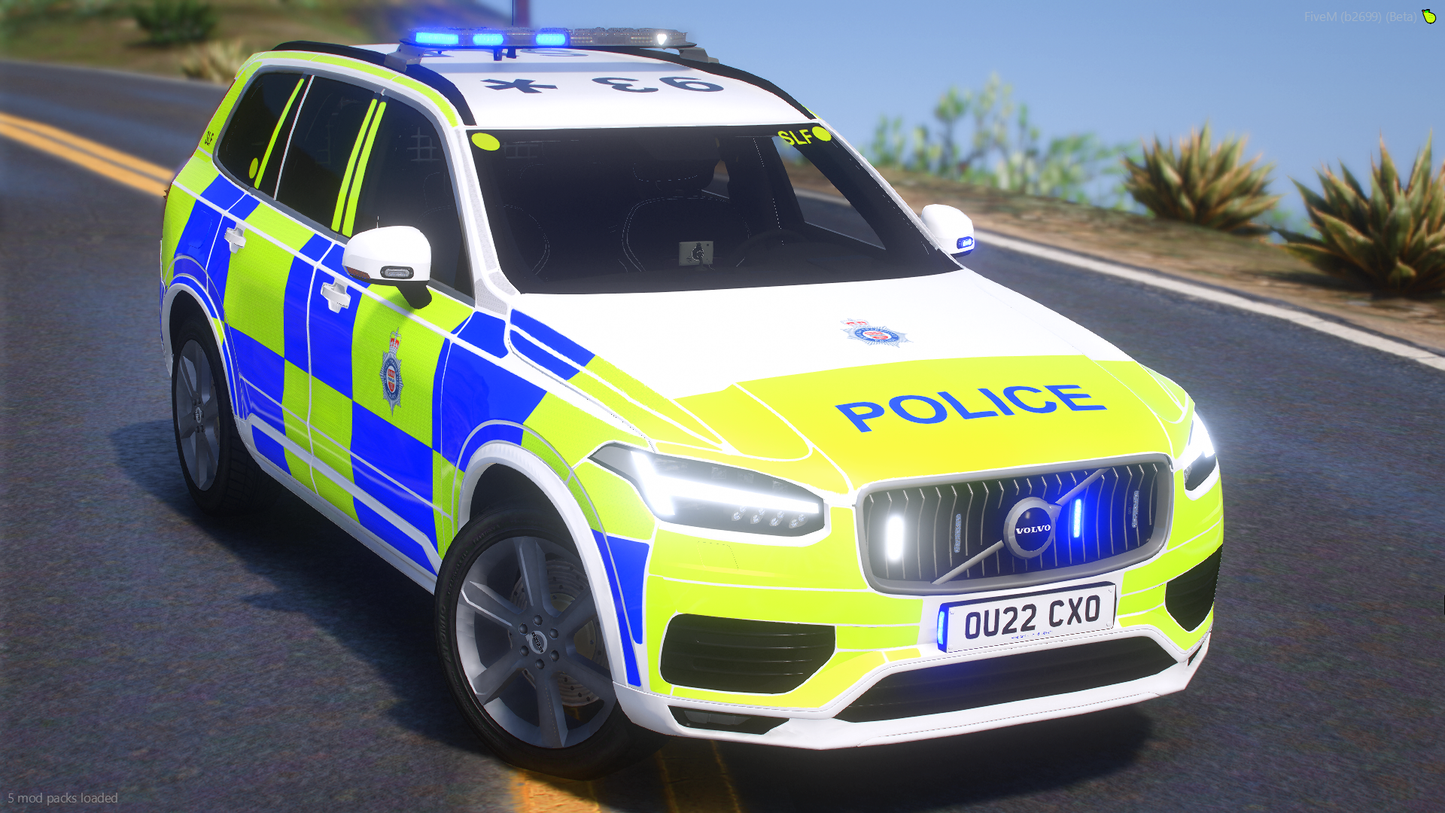 BTP Volvo XC90 2022