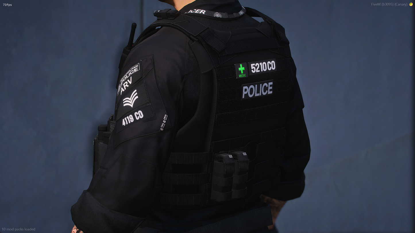 Met Police Cyre LVS Firearms Vest