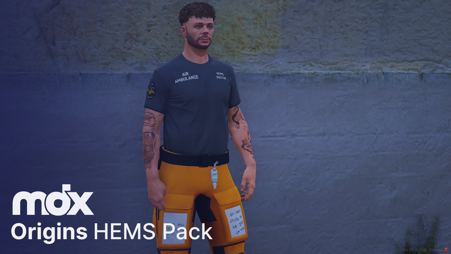 MDX: Origins HEMS EUP Pack