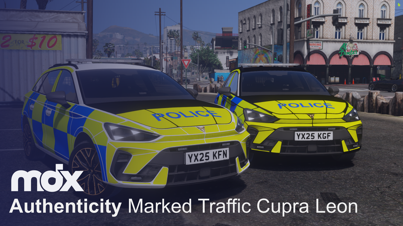 Marked Traffic Cupra Leon Estate 2025
