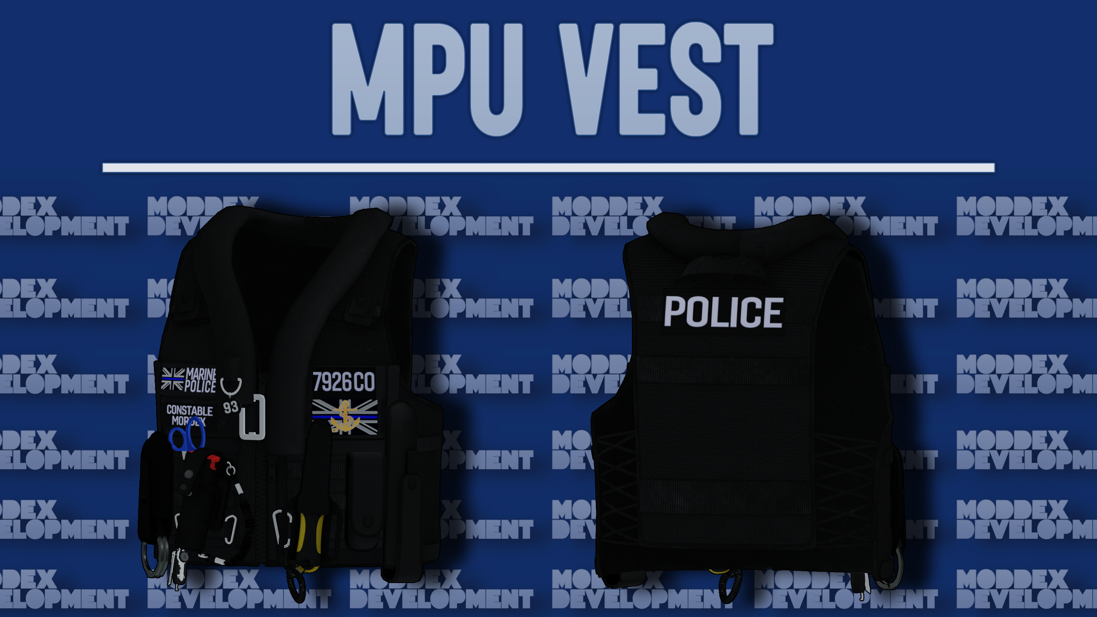 Marine Police Loadbearing Vest – Moddex Development