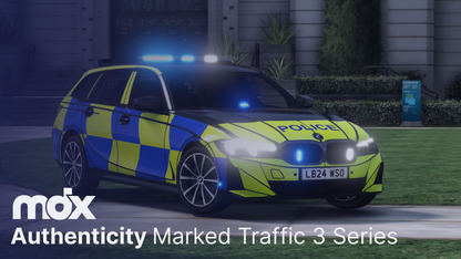 Marked Traffic BMW 3 Series Touring 2024