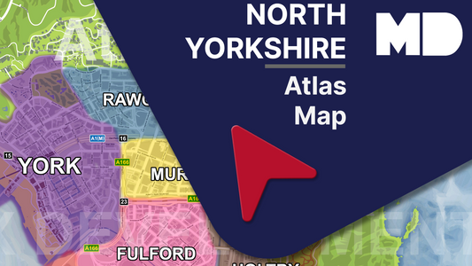 North Yorkshire Atlas Map