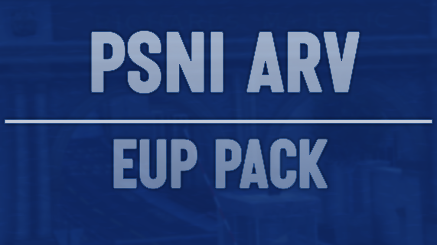 PSNI ARV EUP PACK