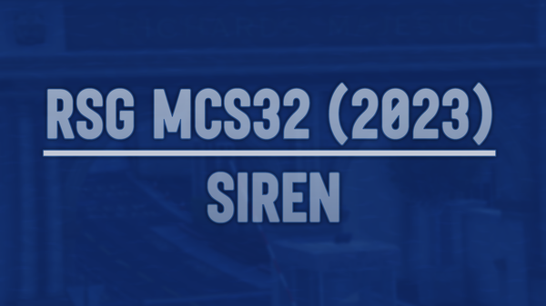More information about "RSG MCS32 Siren (2023)"