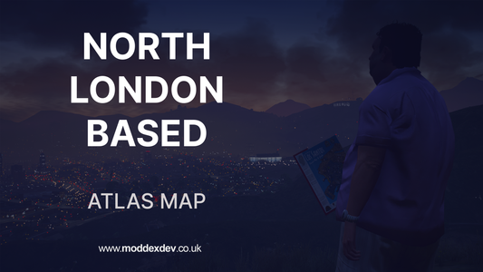 North London Based Atlas Map