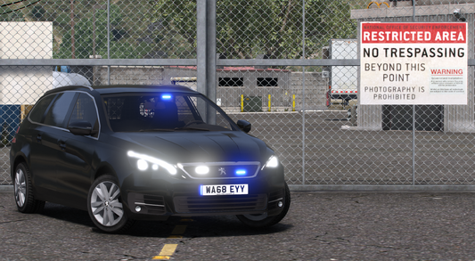 Metropolitan Police Unmarked Peugeot 308 SW [NON ELS]