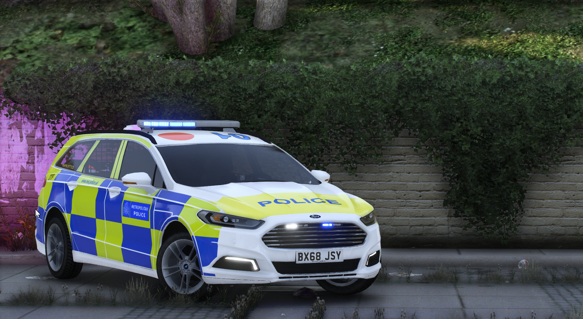 Metropolitan Police Ford Mondeo Traffic Car [NON ELS] – Moddex Development