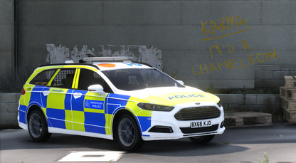 Metropolitan Police Ford Mondeo Traffic Car [NON ELS]